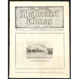 The New Zealand Methodist Times  (Vol. 43 No. 16) - 29 November 1952