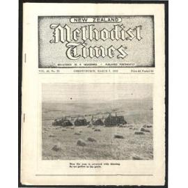 The New Zealand Methodist Times (Vol. 43 No. 22) - 7 March 1953