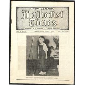 The New Zealand Methodist Times (Vol. 43 No. 24) - 4 April 1953