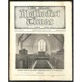 The New Zealand Methodist Times (Vol. 44 No. 6) - 11 July 1953