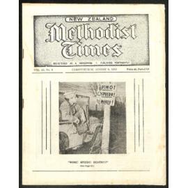 The New Zealand Methodist Times (Vol. 44 No. 8) - 8 August 1953