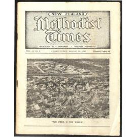 The New Zealand Methodist Times (Vol. 44 No. 9) - 22 August 1953