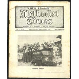 The New Zealand Methodist Times (Vol. 44 No. 10) - 5 September 1953