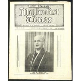 The New Zealand Methodist Times (Vol. 44 No. 15) - 14 November 1953
