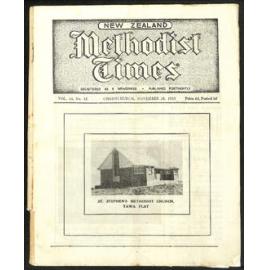 The New Zealand Methodist Times  (Vol. 44 No. 16) - 28 November 1953
