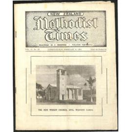 The New Zealand Methodist Times (Vol. 44 No. 20) - 6 February 1954