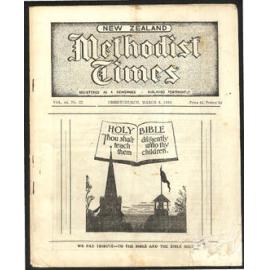 The New Zealand Methodist Times (Vol. 44 No. 22) - 6 March 1954