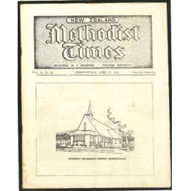 The New Zealand Methodist Times (Vol. 44 No. 25) - 17 April 1954