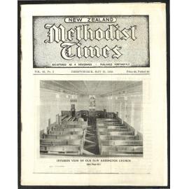 The New Zealand Methodist Times (Vol. 45 No. 2) - 15 May 1954