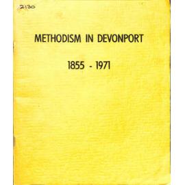 Methodism in Devonport - 1855-1971