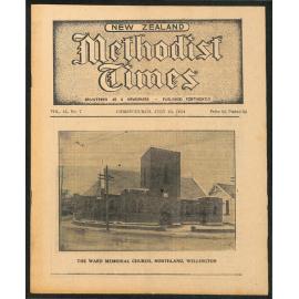 The New Zealand Methodist Times (Vol. 45 No. 7) - 24 July 1954