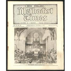 The New Zealand Methodist Times (Vol. 45 No. 12) - 2 October 1954