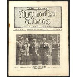 The New Zealand Methodist Times  (Vol. 45 No. 16) - 27 November 1954