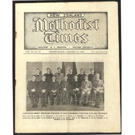 The New Zealand Methodist Times (Vol. 45 No. 19) - 22 January 1955