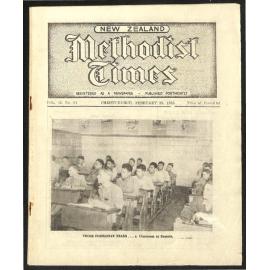 The New Zealand Methodist Times (Vol. 45 No. 21) - 19 February 1955