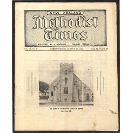 The New Zealand Methodist Times (Vol. 46 No. 8) - 20 August 1955