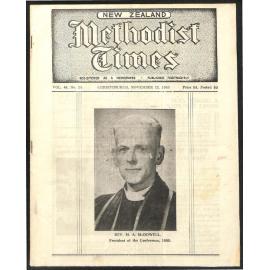The New Zealand Methodist Times (Vol. 46 No. 14) - 12 November 1955
