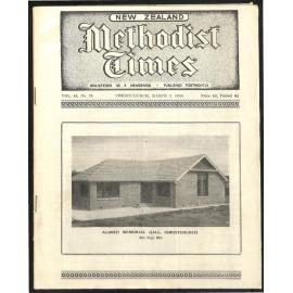 The New Zealand Methodist Times (Vol. 46 No. 21) - 3 March 1956