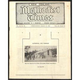 The New Zealand Methodist Times (Vol. 46 No. 22) - 17 March 1956