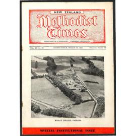 The New Zealand Methodist Times (Vol. 47 No. 23) - 30 March 1957  