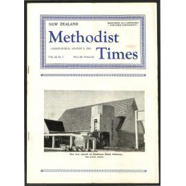 The New Zealand Methodist Times (Vol. 48 No. 7) - 3 August 1957
