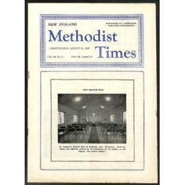 The New Zealand Methodist Times (Vol. 48 No. 9) - 31 August 1957