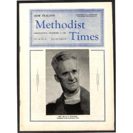 The New Zealand Methodist Times (Vol. 48 No. 14) - 9 November 1957