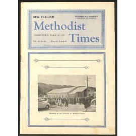 The New Zealand Methodist Times (Vol. 48 No. 22) - 15 March 1958
