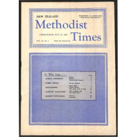 The New Zealand Methodist Times (Vol. 49 No. 1) - 10 May 1958