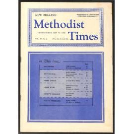 The New Zealand Methodist Times (Vol. 49 No. 2) - 24 May 1958