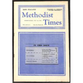 The New Zealand Methodist Times (Vol. 49 No. 6) -19 July 1958