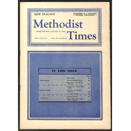 The New Zealand Methodist Times (Vol. 49 No. 9) - 30 August 1958