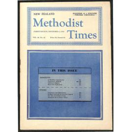 The New Zealand Methodist Times  (Vol. 49 No. 16) - 6 December 1958