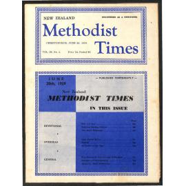 The New Zealand Methodist Times (Vol. 50 No. 4) - 20 June 1959