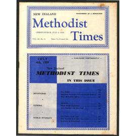 The New Zealand Methodist Times (Vol. 50 No. 5) - 4 July 1959