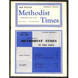 The New Zealand Methodist Times (Vol. 50 No. 6) - 18 July 1959