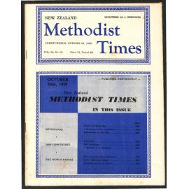 The New Zealand Methodist Times (Vol. 50 No. 13) - 24 October 1959
