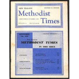 The New Zealand Methodist Times (Vol. 50 No. 14) - 7 November 1959
