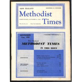 The New Zealand Methodist Times (Vol. 50 No. 15) - 21 November 1959
