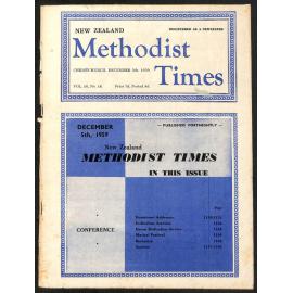 The New Zealand Methodist Times  (Vol. 50 No. 16)  - 5 December 1959