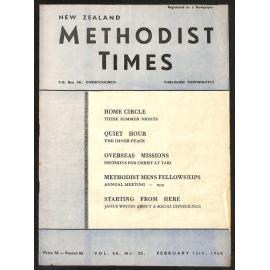The New Zealand Methodist Times (Vol. 50 No. 20) - 13 February 1960