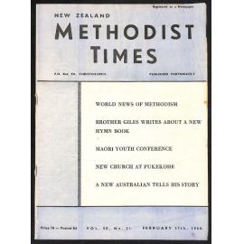 The New Zealand Methodist Times (Vol. 50 No. 21) - 27 February 1960