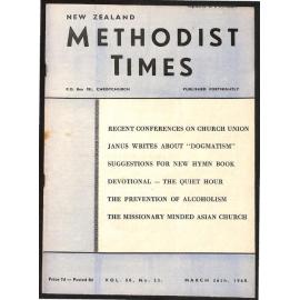 The New Zealand Methodist Times (Vol. 50 No. 23) - 26 March 1960