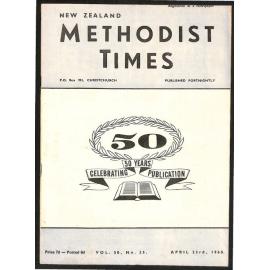 The New Zealand Methodist Times (Vol. 50 No. 25) - 23 April 1960