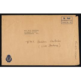 Rev. Haddon Articles - Various Newspaper Clippings