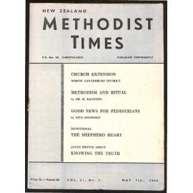 The New Zealand Methodist Times (Vol. 51 No. 1) - 7 May 1960