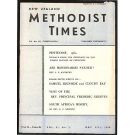 The New Zealand Methodist Times (Vol. 51 No. 2) - 21 May 1960