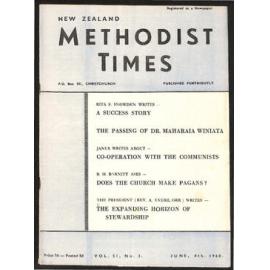 The New Zealand Methodist Times (Vol. 51 No. 3) - 4 June 1960