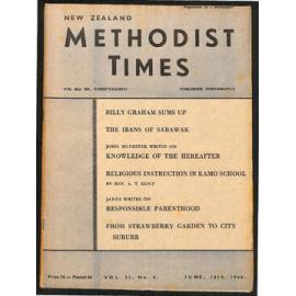 The New Zealand Methodist Times (Vol. 51 No. 4) - 18 June 1960