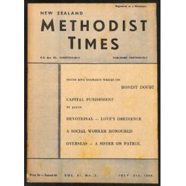 The New Zealand Methodist Times (Vol. 51 No. 5) - 2 July 1960